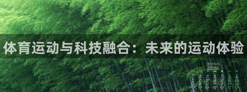 oety欧亿体育官网下载招商：体育运动与科技融合：未来的运动